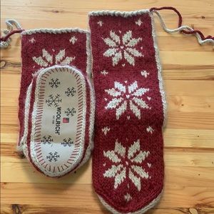 Woolrich chalet slipper socks
